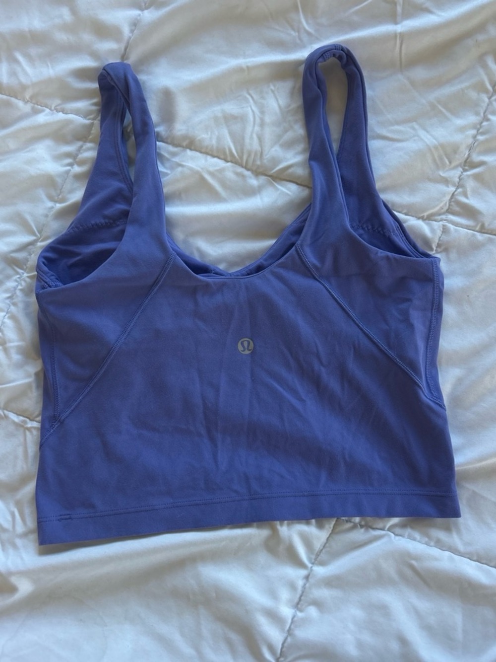 lululemon athletica Lavender Scoop-Neck Sports Bra